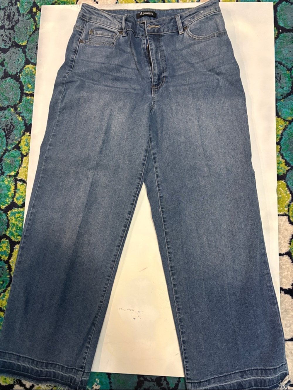 d. jeans Women's Straight-Leg Blue Denim Jeans